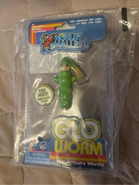 World's Smallest Glo Worm Figure From Urban Outfitters - Nostalgic
